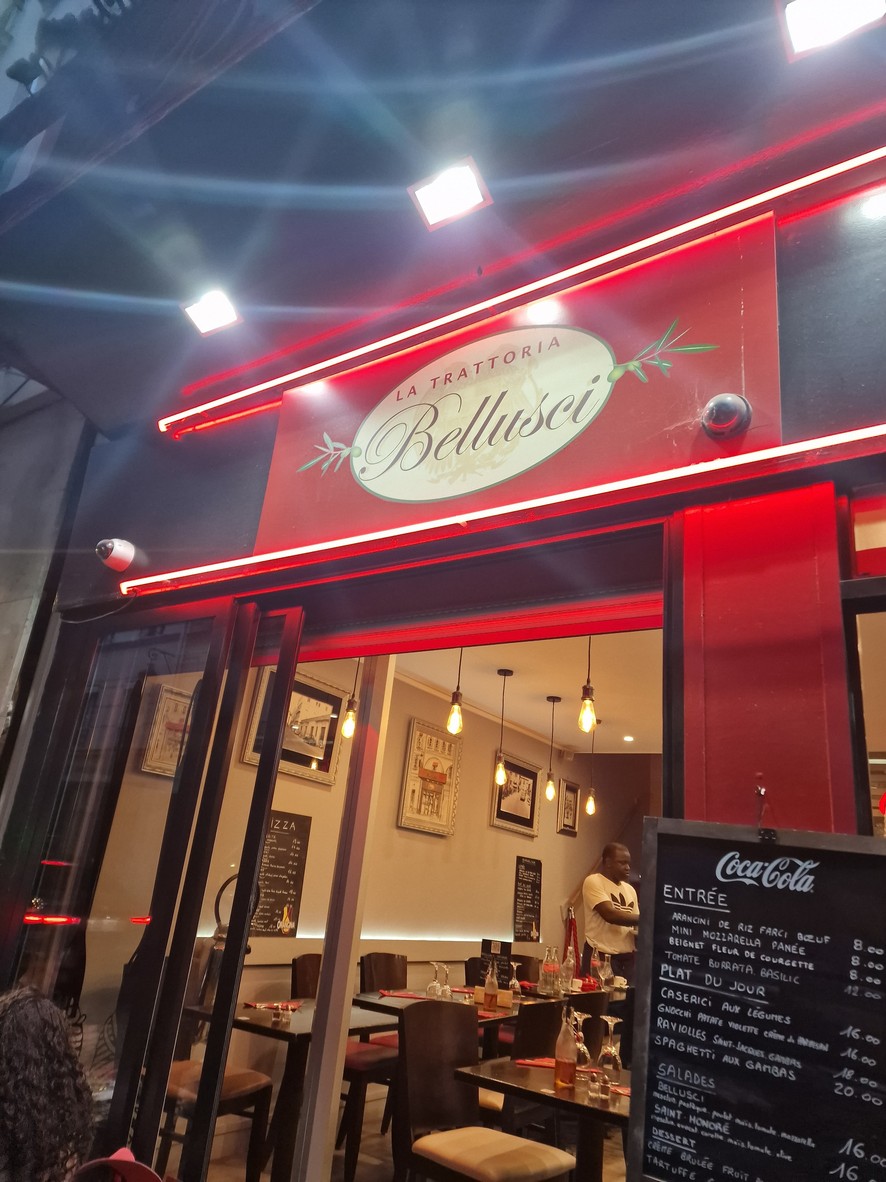 Trattoria Bellusci menu 1