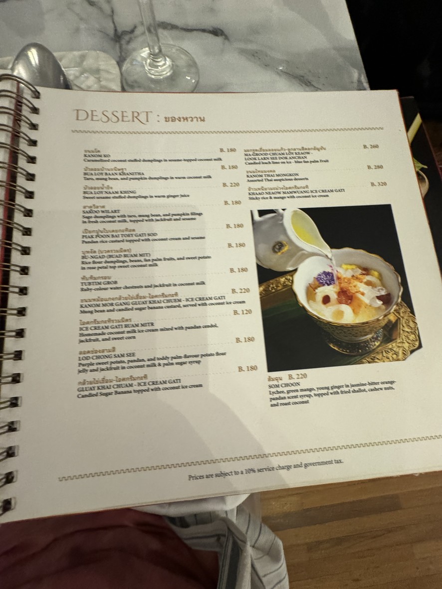 Baan Khanitha Thai Cuisine Sukhumvit 23 menu 7