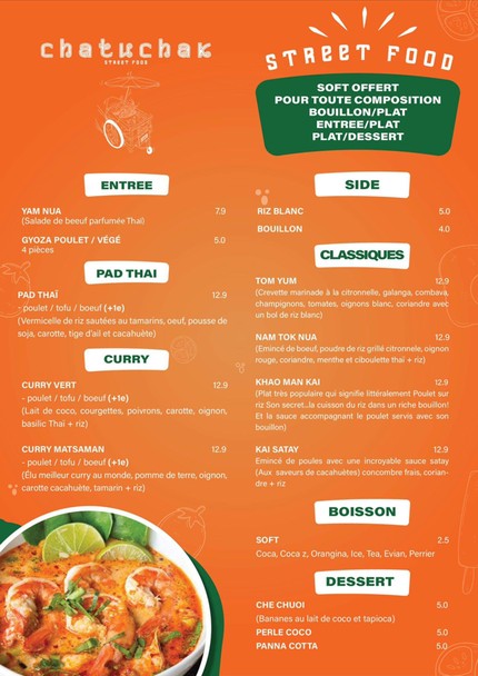 Chatuchak street food - Saint Honorée