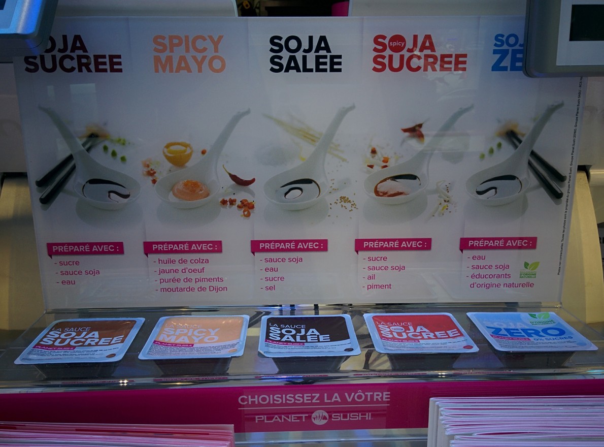 Planet Sushi Pereire menu 2