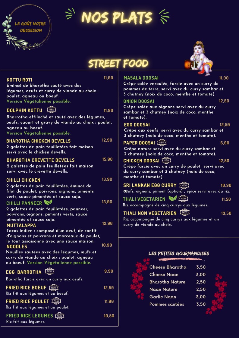Stunning Land menu 4