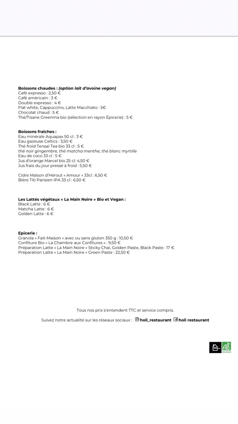 Holi menu 2