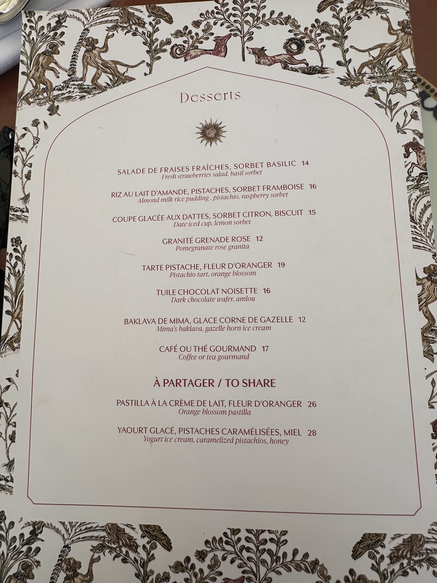 Dar Mima menu 4