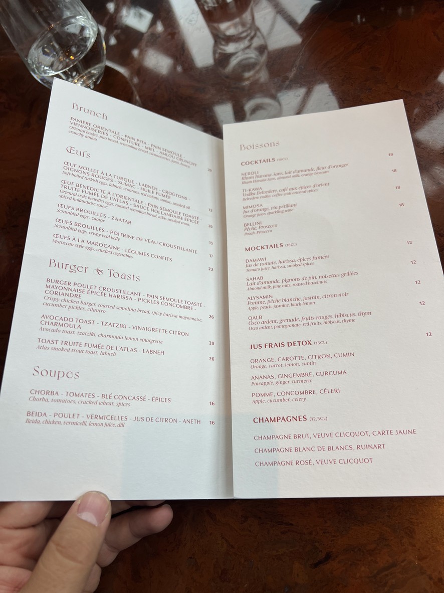 Dar Mima menu 5