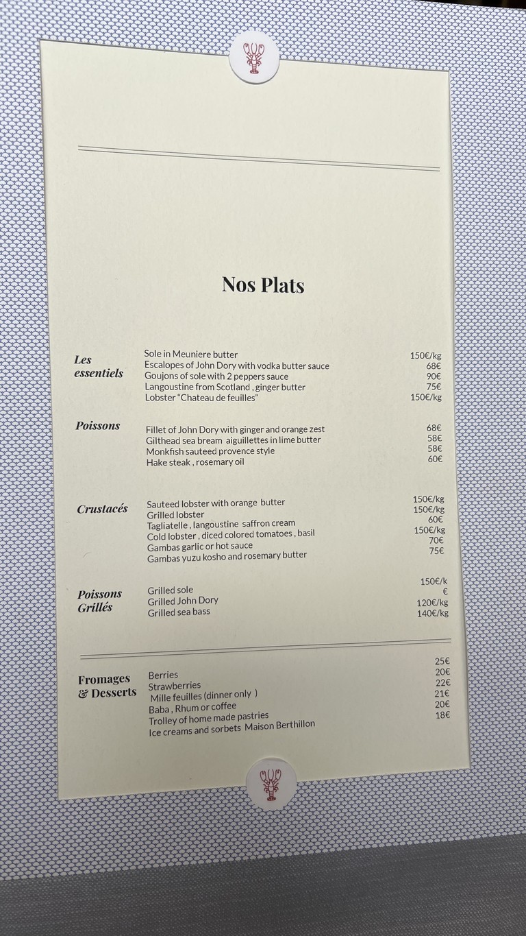 Le Duc menu 2