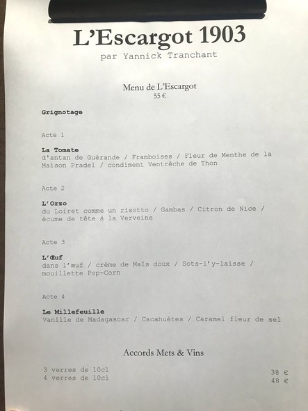 L'Escargot 1903