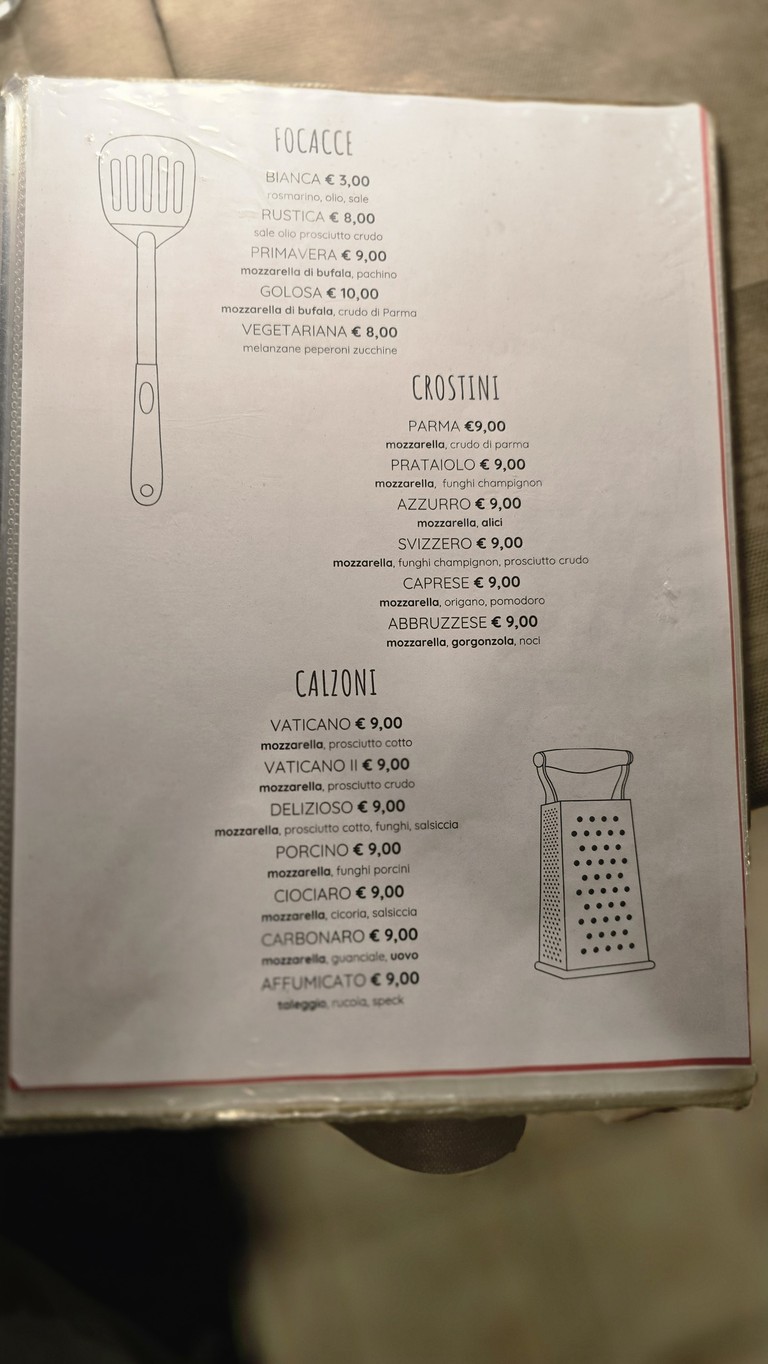 Egea Al Casale menu 4