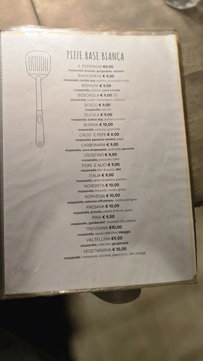 Egea Al Casale menu 6