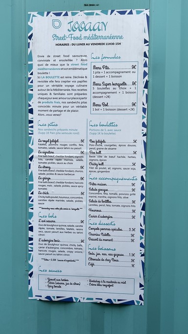 JOOAAN Street-Food Méditerranéenne