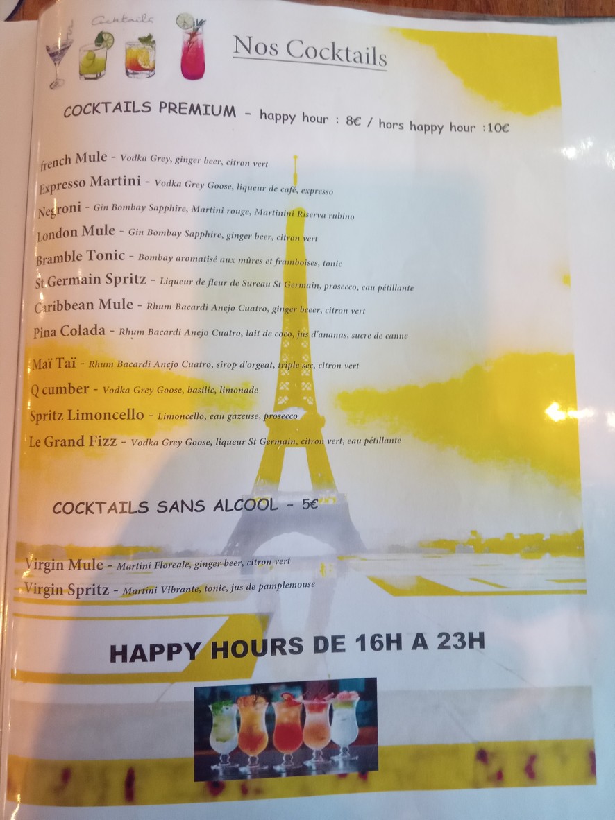 les deux parisiens menu 4