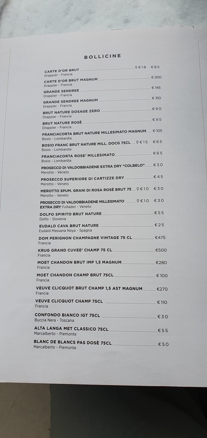 Carnale Roma menu 6