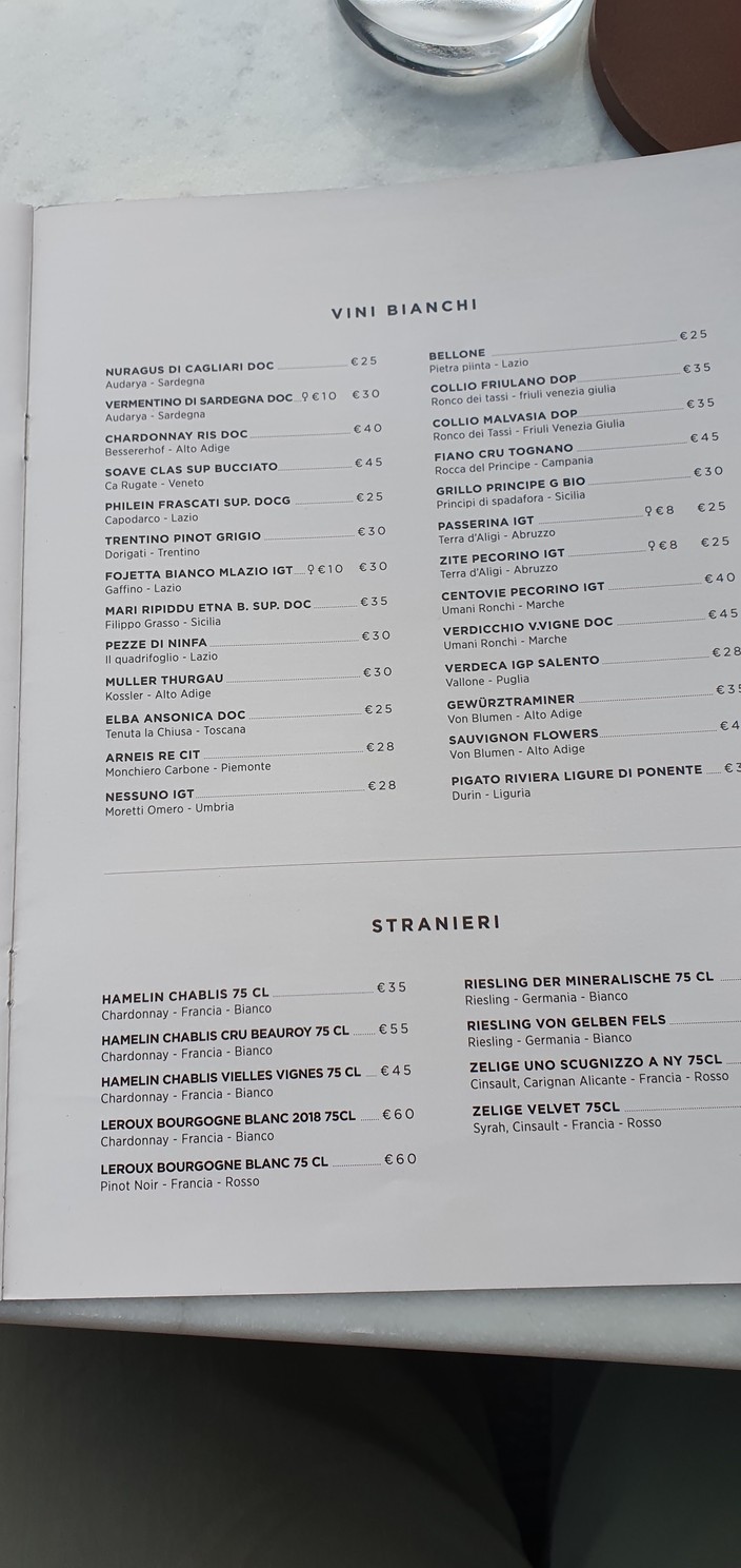 Carnale Roma menu 7