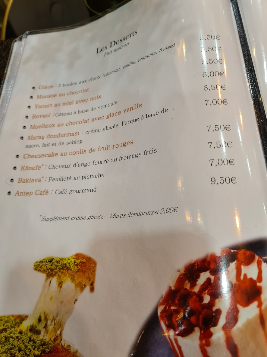 NEFIS menu 5