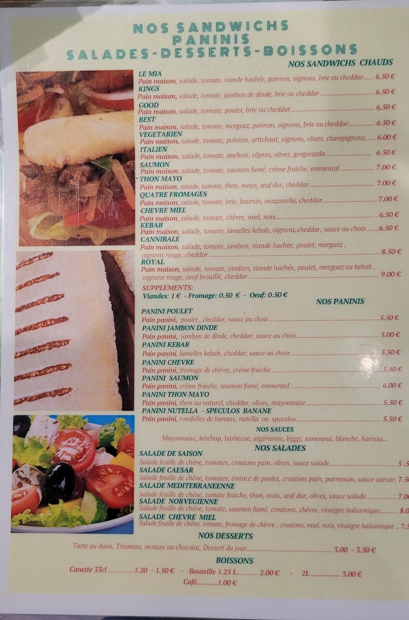 Ô' Coin Pizz menu 3