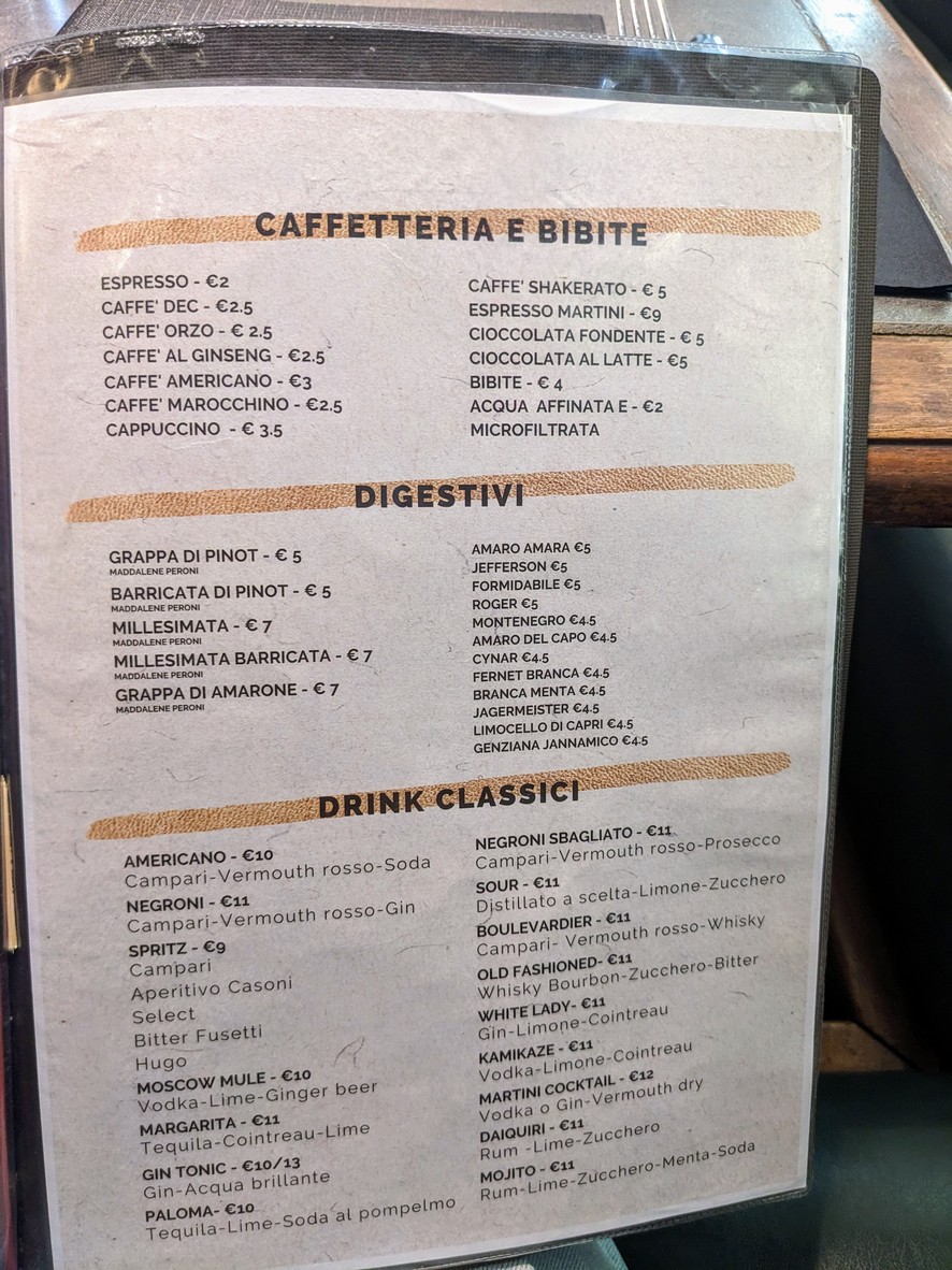 Dulcamara menu 7