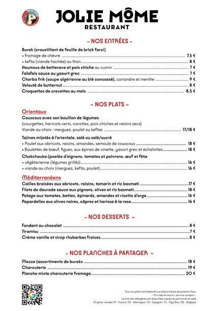 Restaurant Jolie Môme