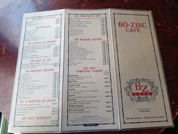 Bô-Zinc Café