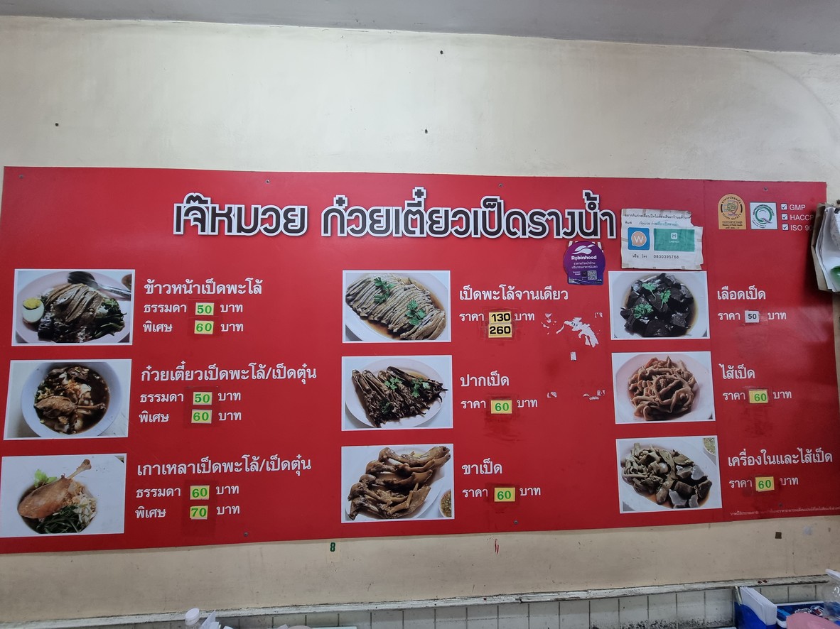 The Duck Restaurant menu 1