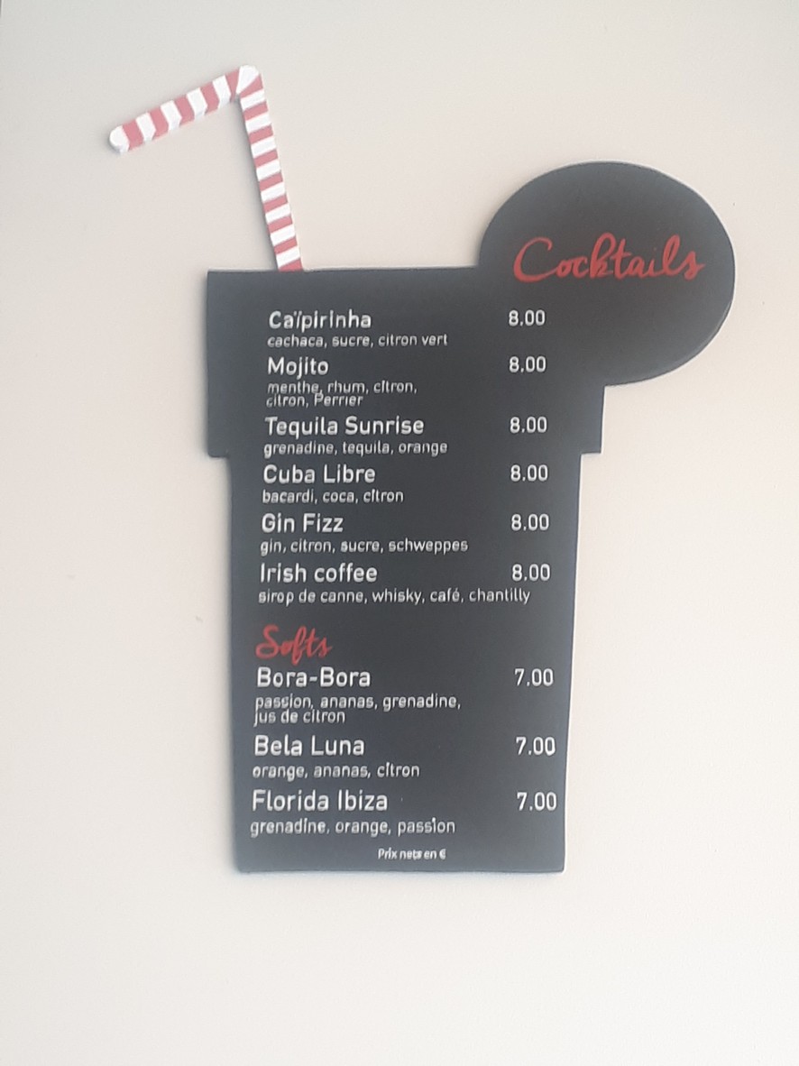 O Atlantico menu 2