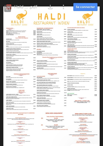 HALDI Restaurant Indien