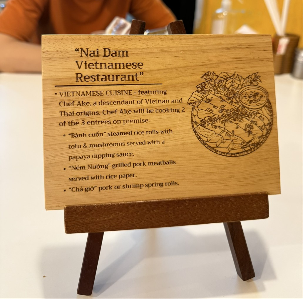 Nai Dam Vietnamese Food menu 1