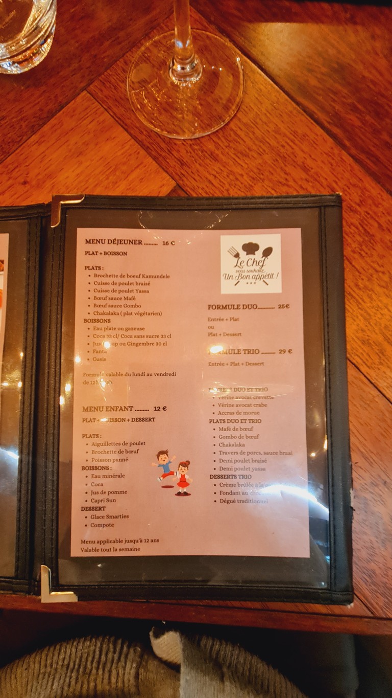 Moonlight menu 1