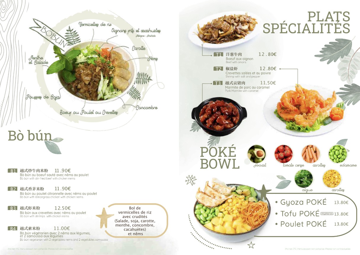 Noody menu 3
