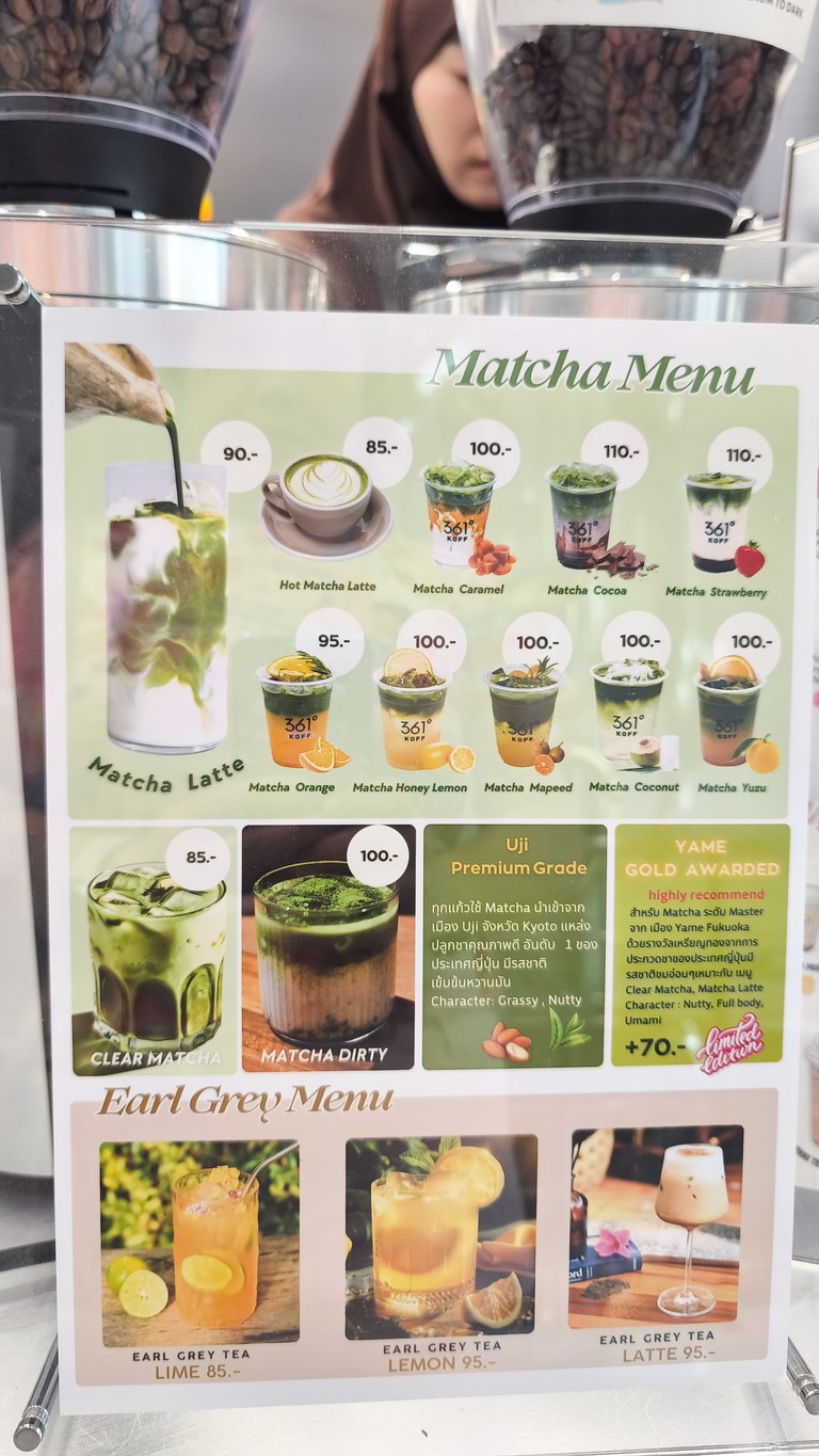 361Koff at RASA TWO menu 2