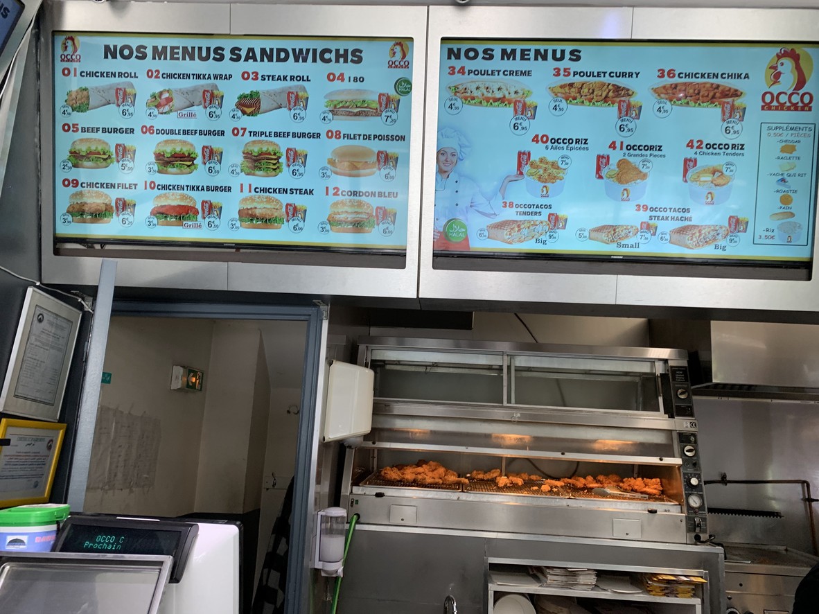 Occo Chicken menu 2