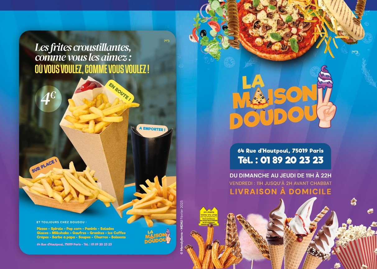 La Maison de Doudou menu 1