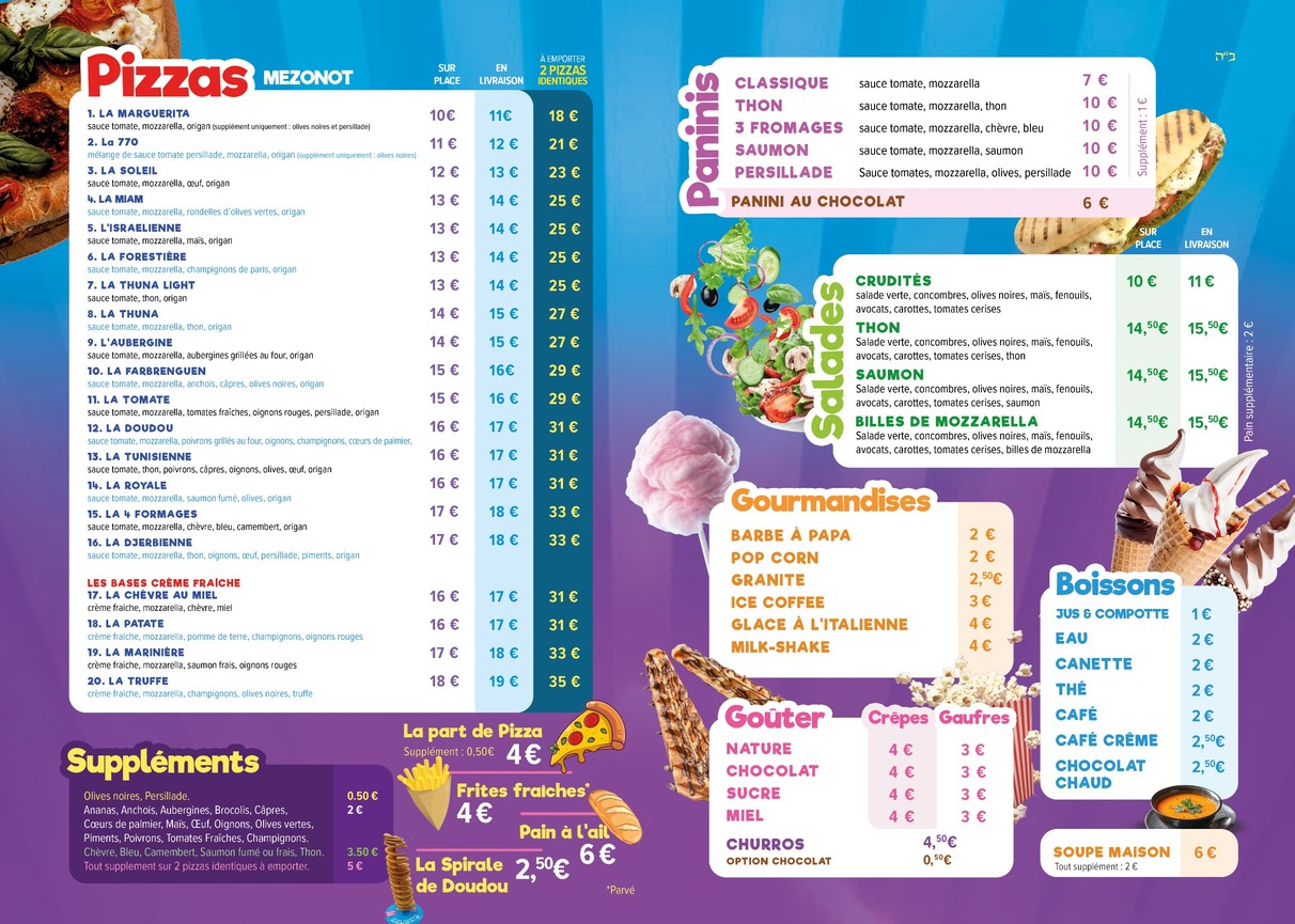 La Maison de Doudou menu 2