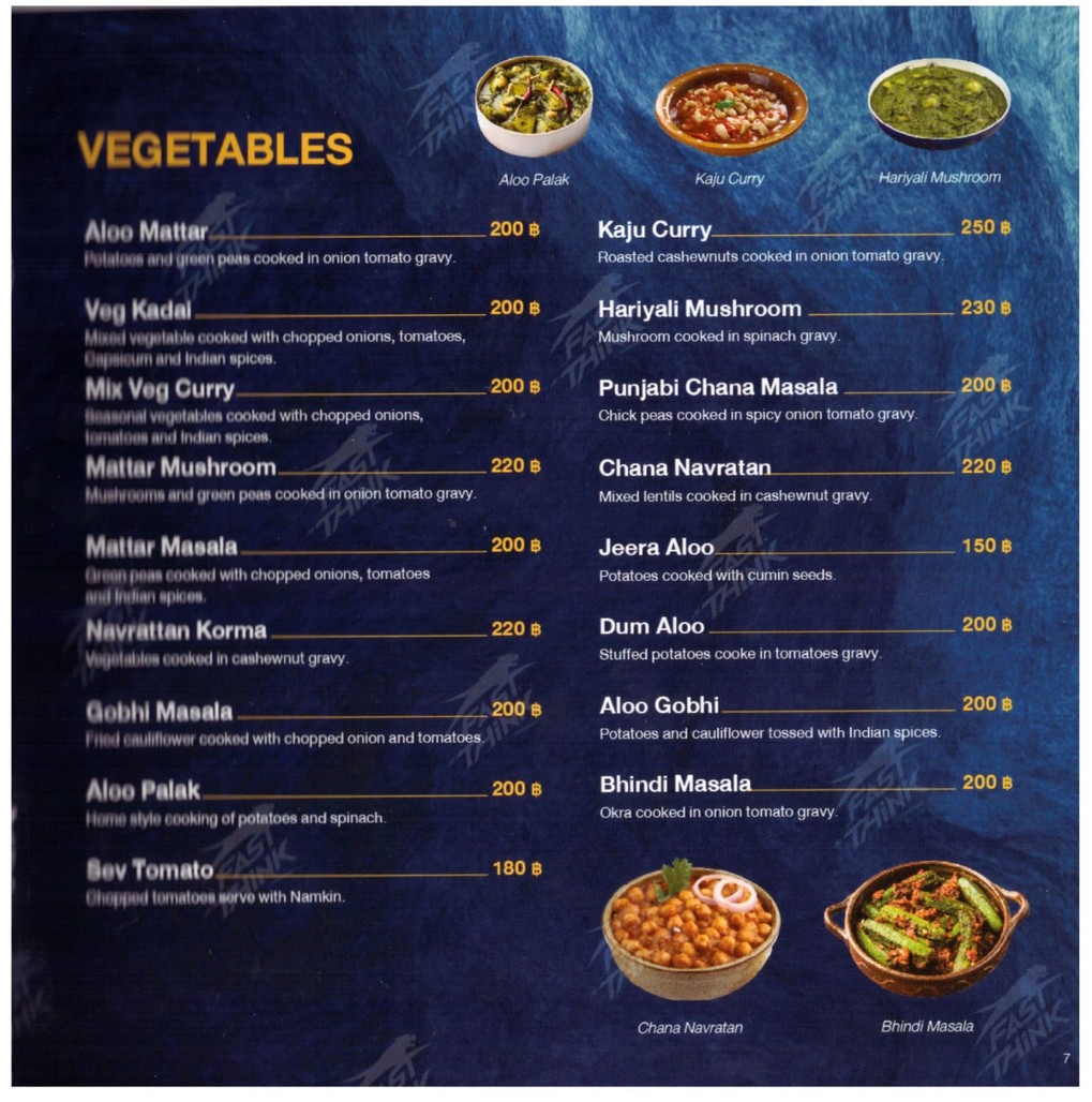 Shri Vrindavan Resturant (纯素) menu 3