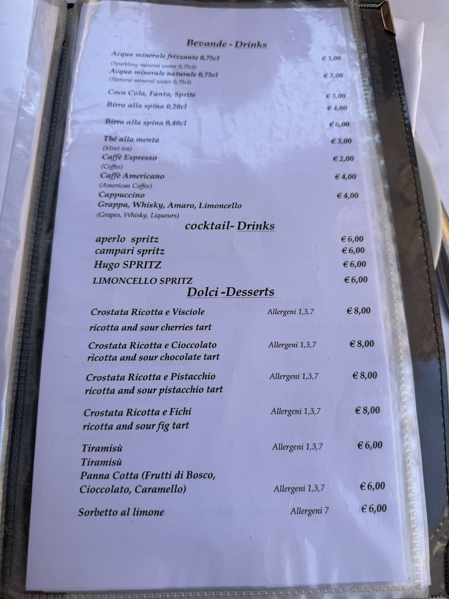 Taverna del Ghetto menu 7