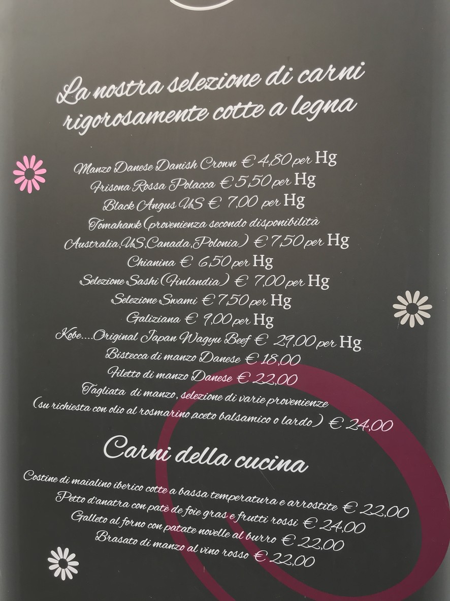 Ristorante Mamma Mia menu 3