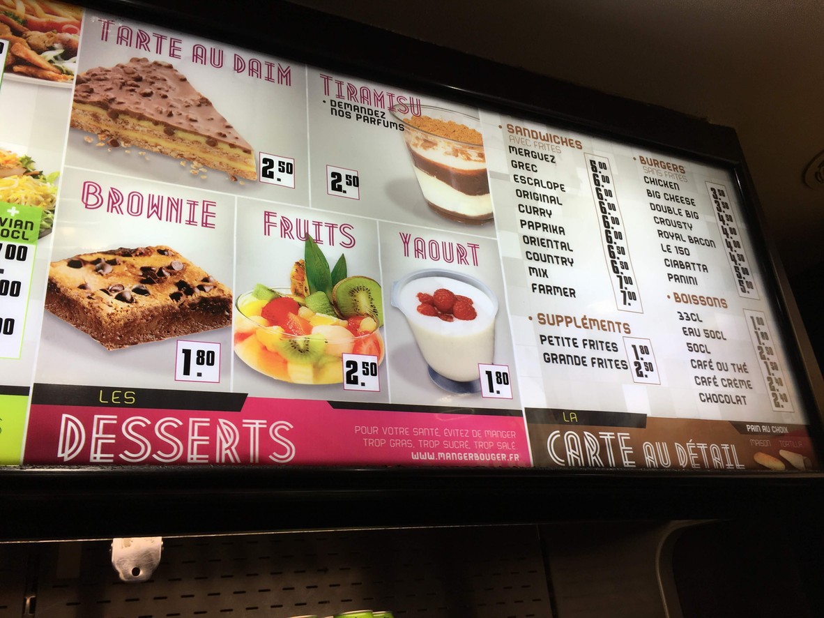 New Delice's menu 4