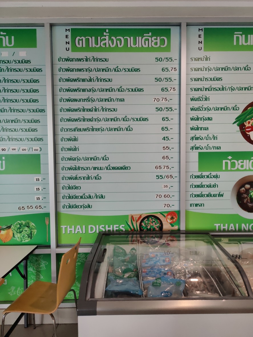Cha-da Ha-lan Fu-de (Lao-la-buo Yi-yuan) menu 2