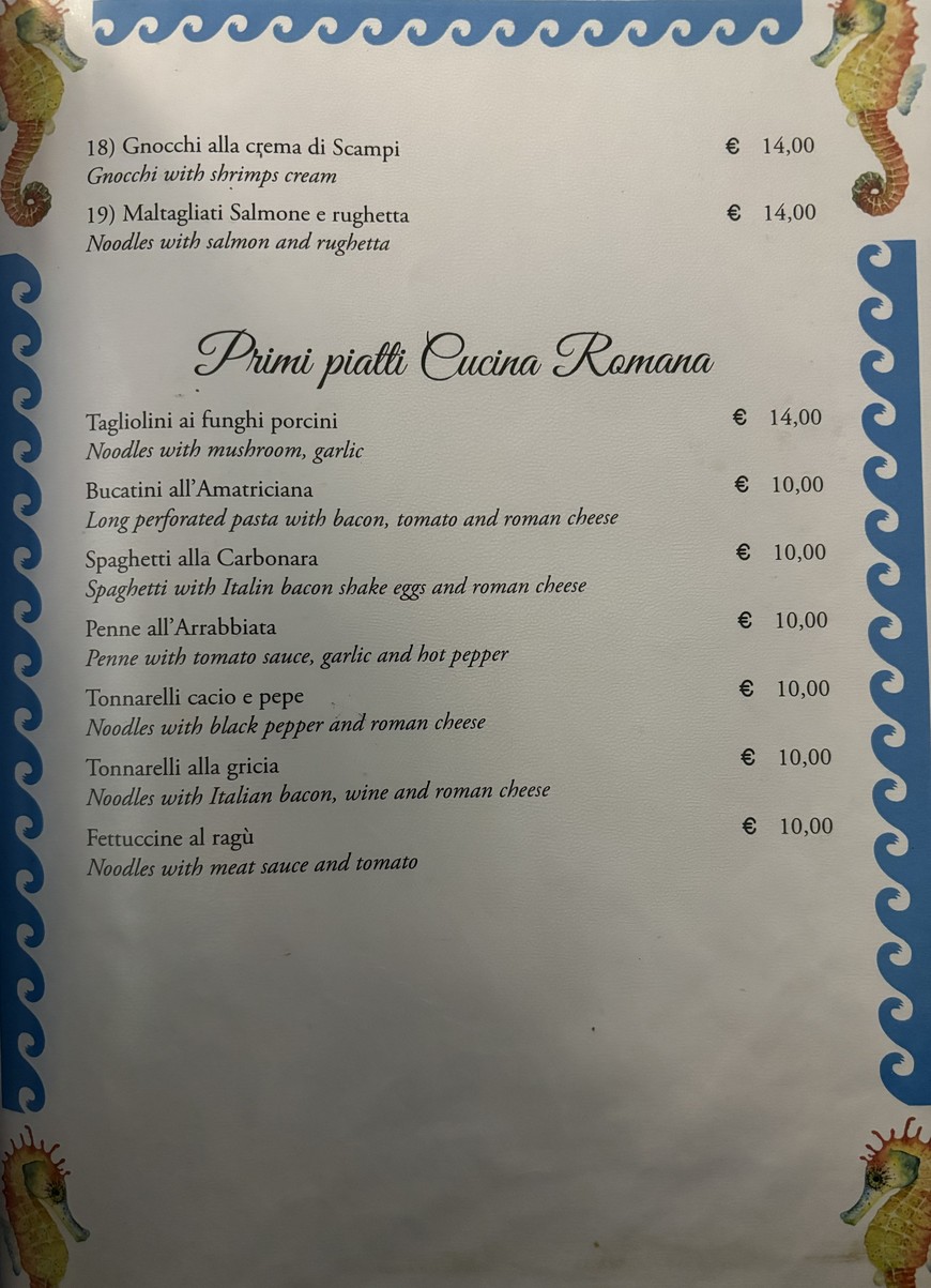 Da Franco ar Vicoletto menu 4