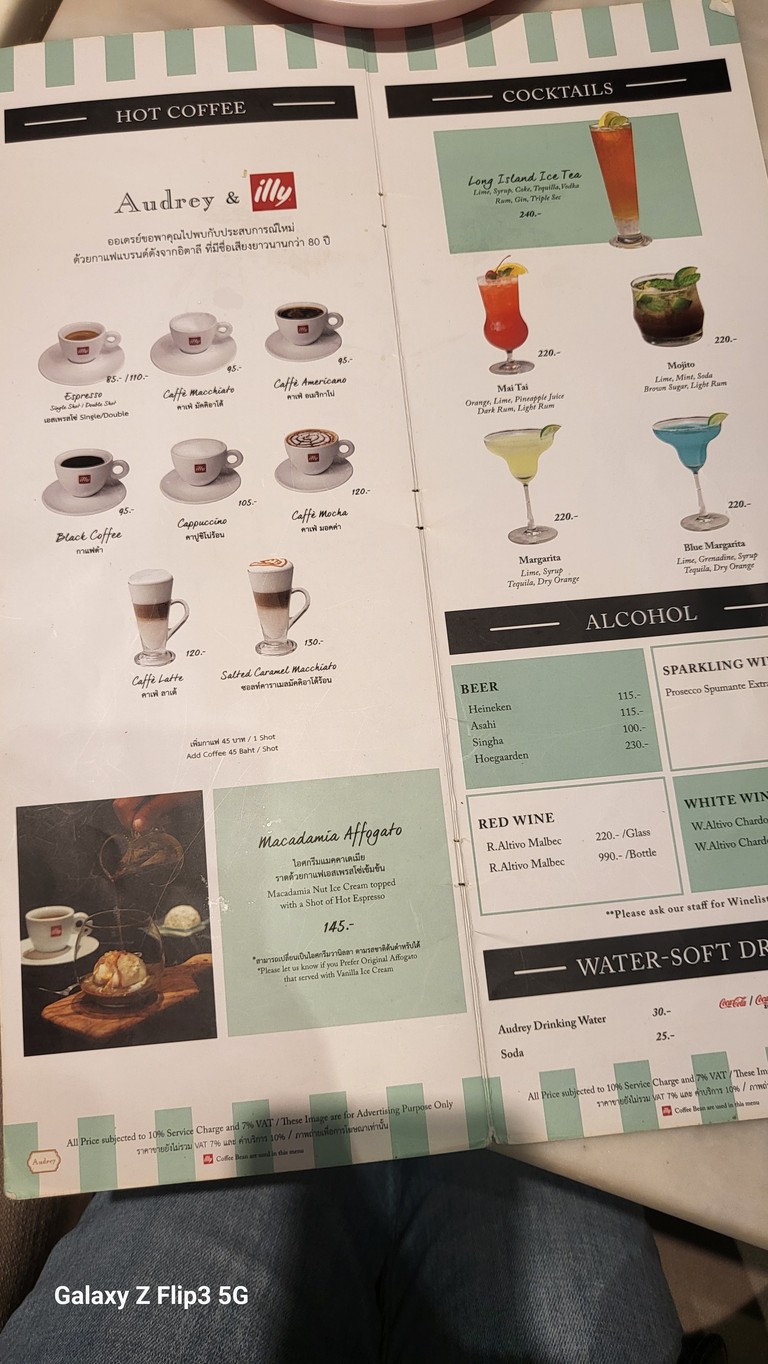 Audrey Cafe menu 6