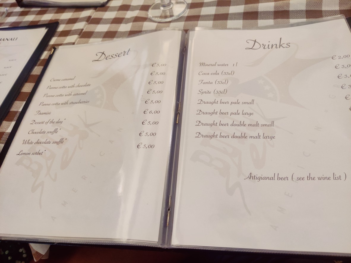 Bull Steak menu 6