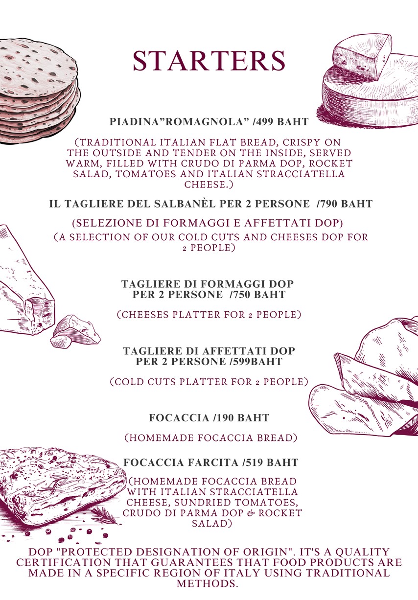La Taverna del Salbanèl · 意大利北部酒馆 menu 1