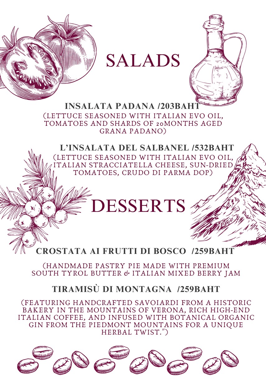 La Taverna del Salbanèl · 意大利北部酒馆 menu 4