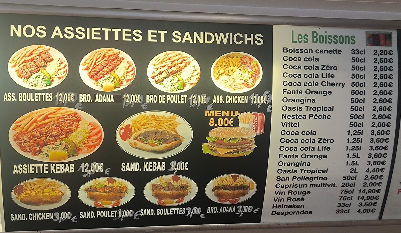 Chez Baba menu 4