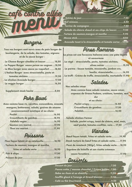 Café Contre Allée
