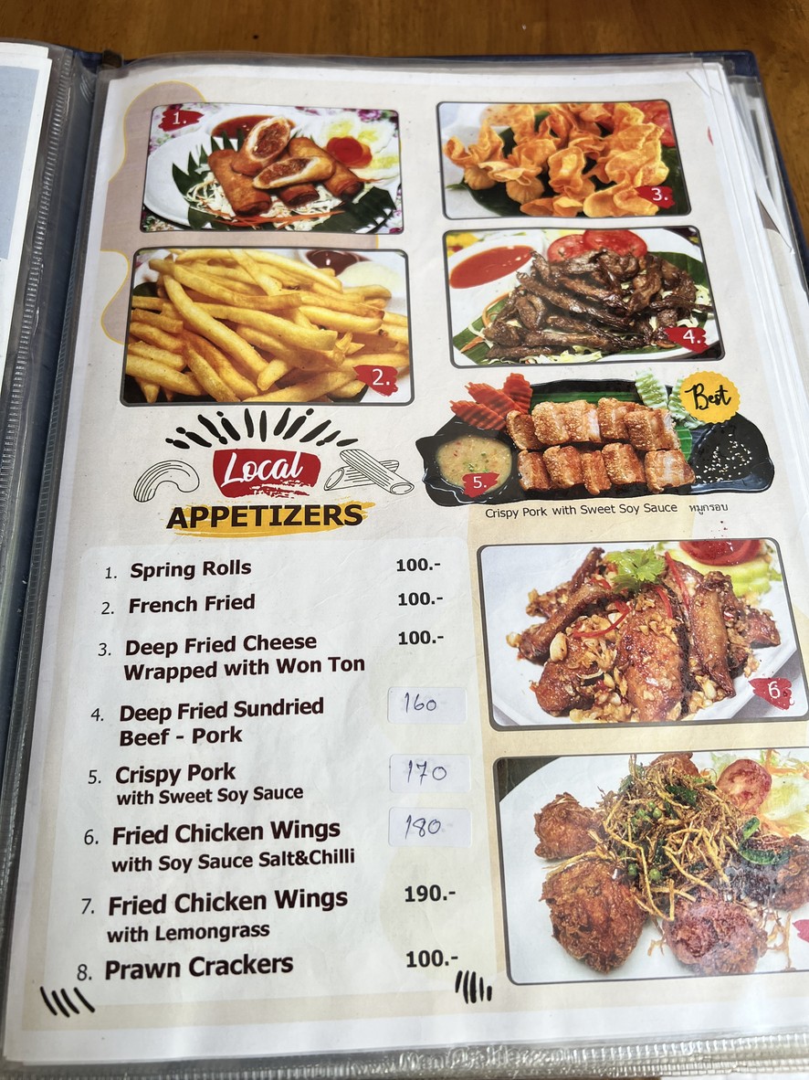 The Macaroni Club menu 1