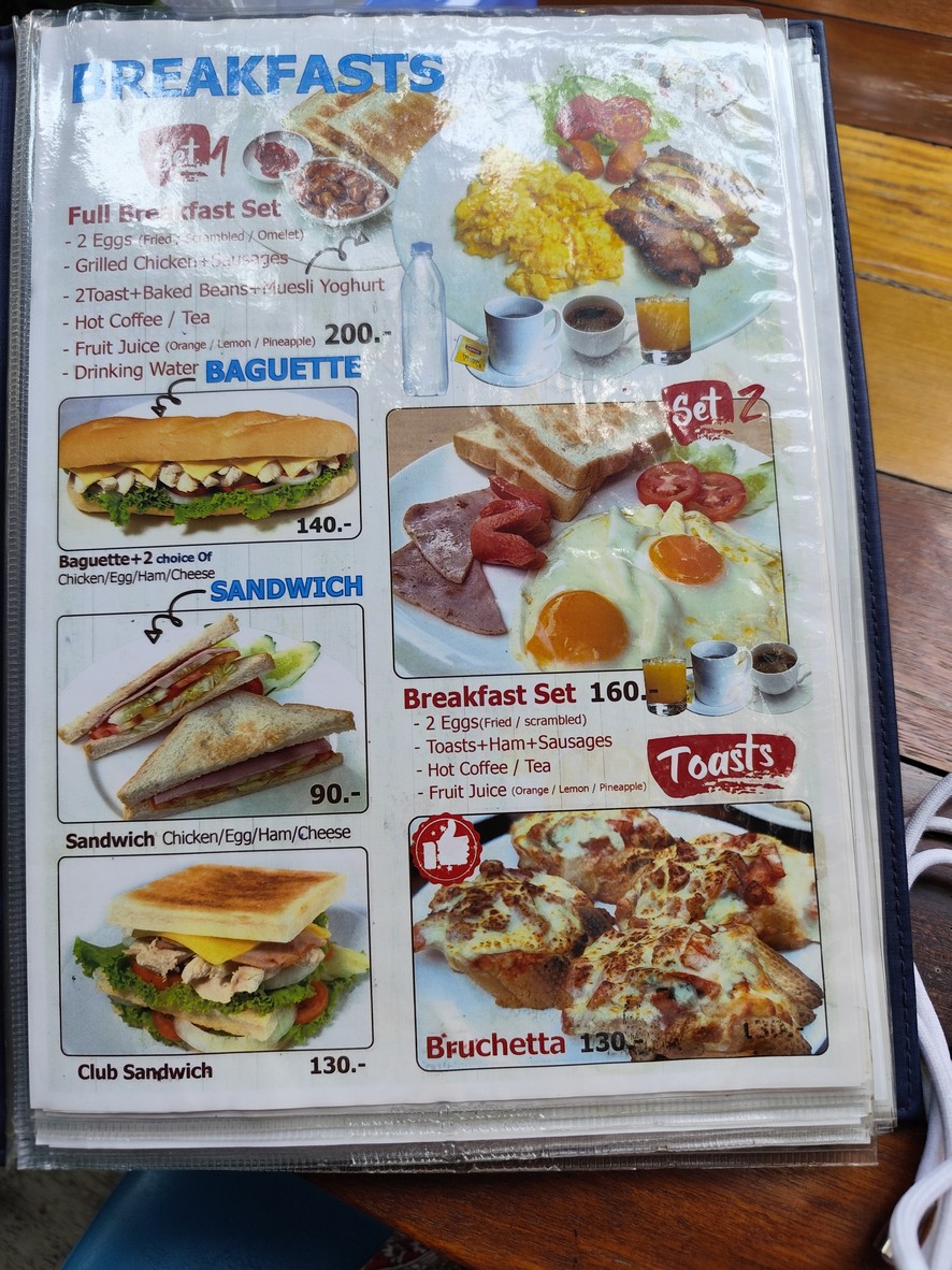 The Macaroni Club menu 2