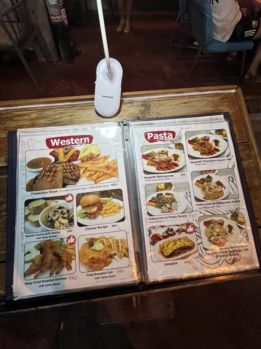 The Macaroni Club menu 3