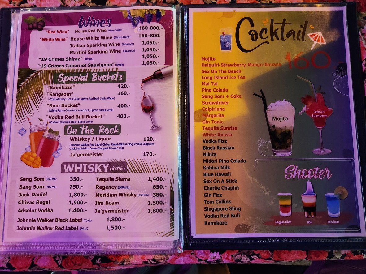 The Macaroni Club menu 4