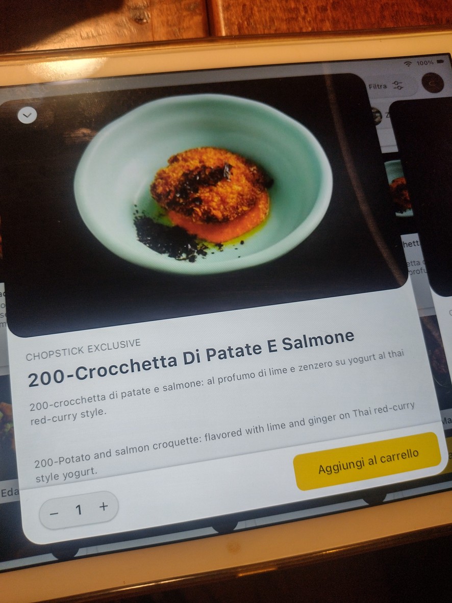 Chopsticks Trastevere menu 3