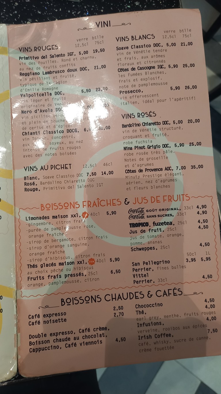 Fratellini Caffe menu 6
