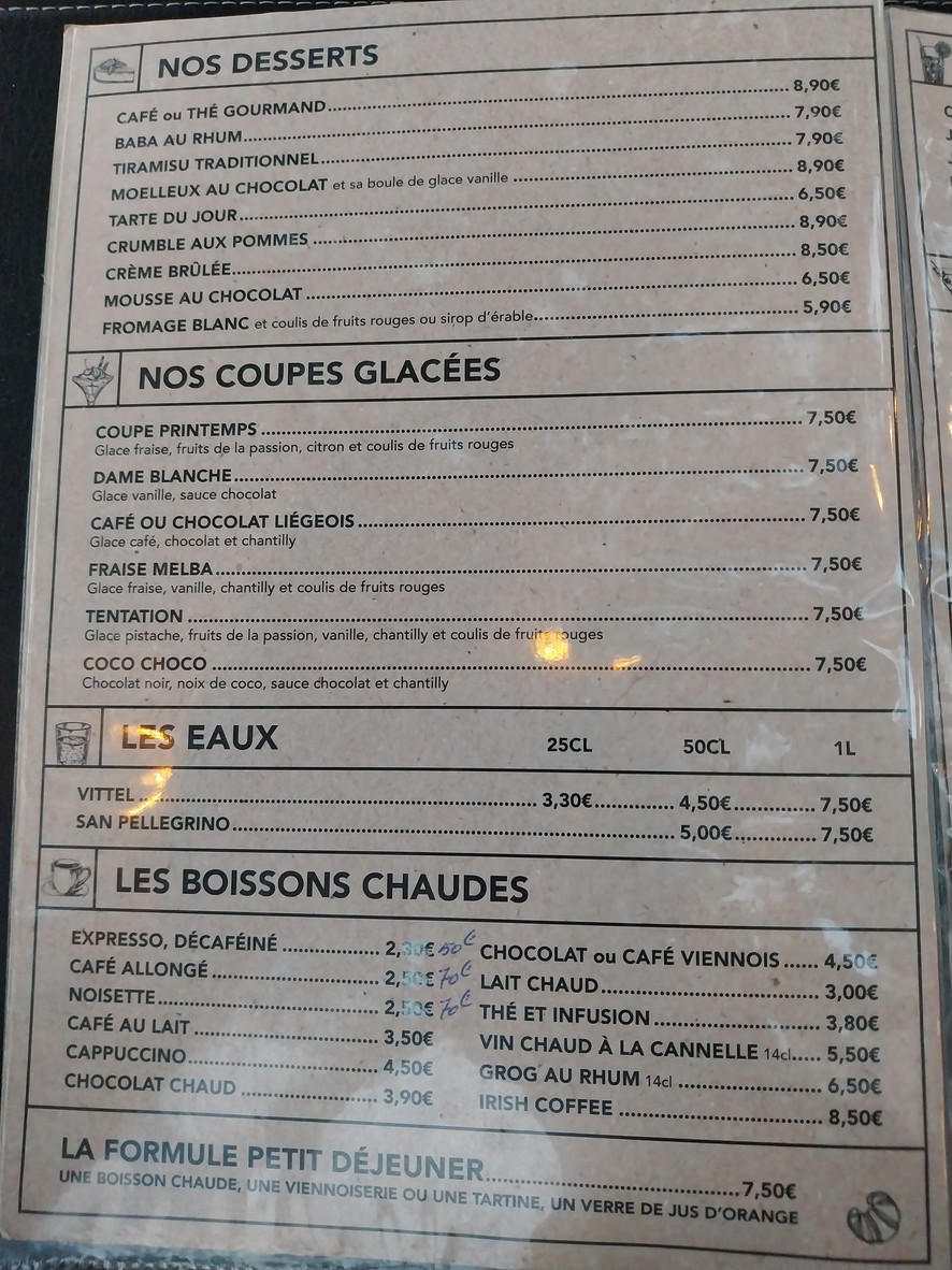 Le Liberté menu 4